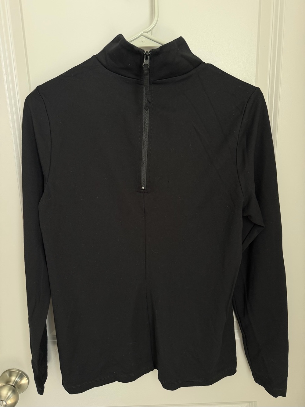 CAbi Black Half-Zip Performance Jacket